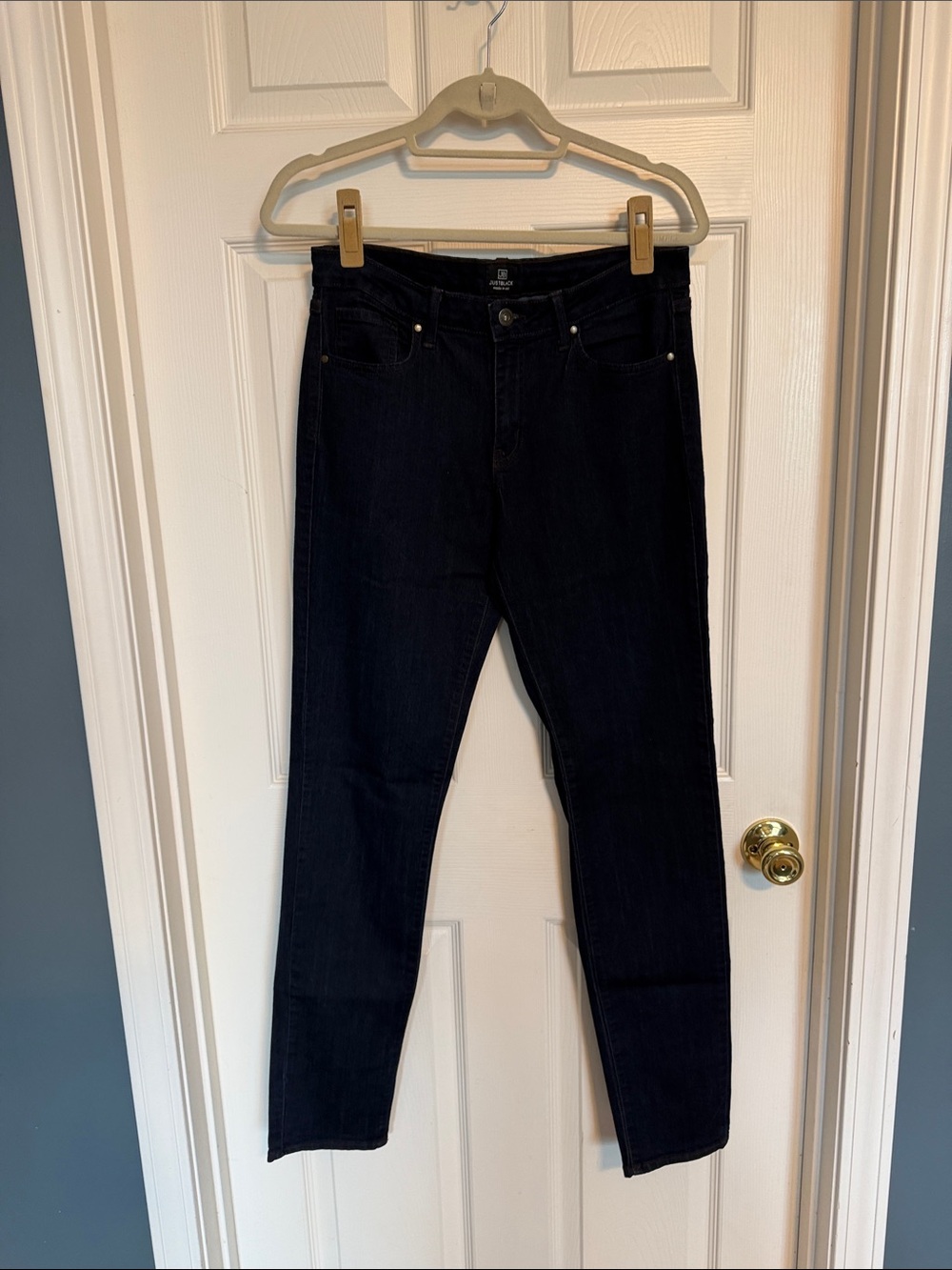 Just Black Women's Dark Indigo Skinny Jeans (0022)